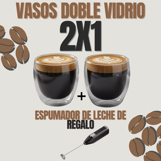 Vasos doble vidrio I MHomex.